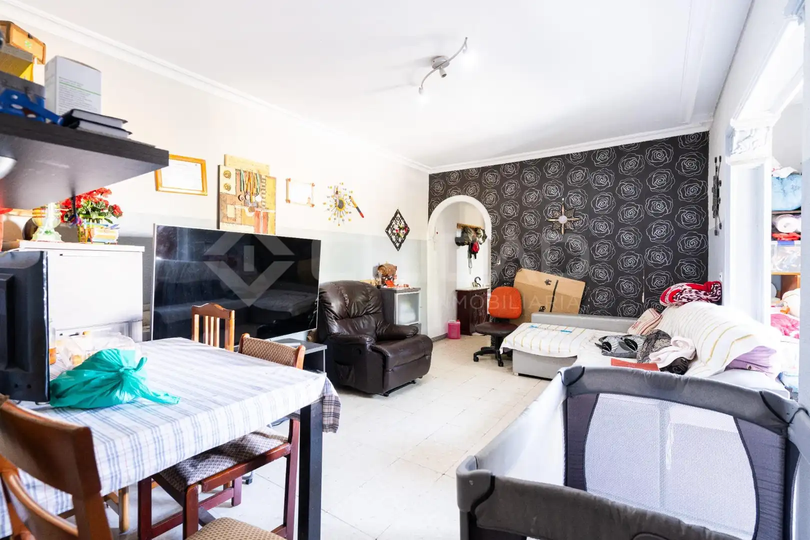 Sala de estar de Piso en venta en Sevilla