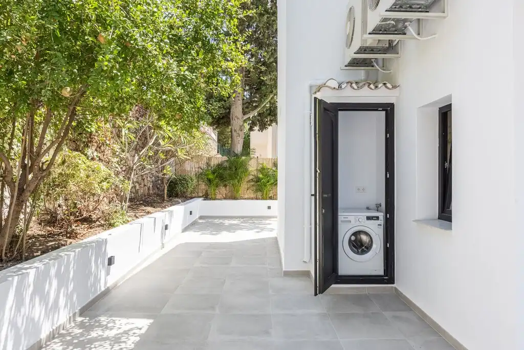 Terraza de Casa o chalet en venta en Marbella con Aire acondicionado, Jardín privado y Terraza