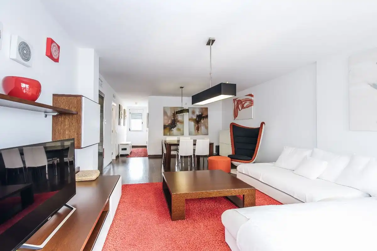 Sala de estar de Piso en venta en Eivissa con Aire acondicionado, Calefacción y Terraza