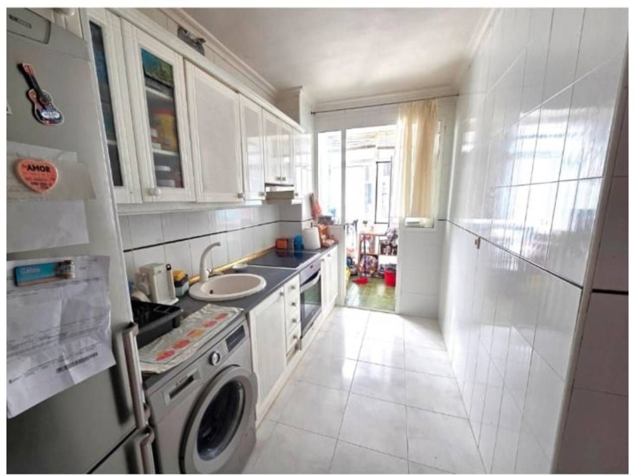 Kitchen of Flat for sale in Burgos Capital  with Heating, Parquet flooring and Terrace