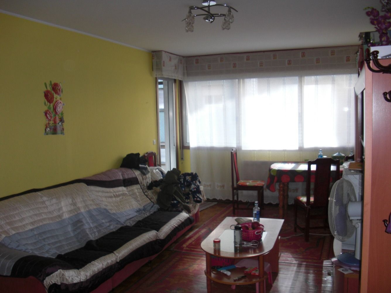 Living room of Flat for sale in Vigo   with Parquet flooring and Terrace