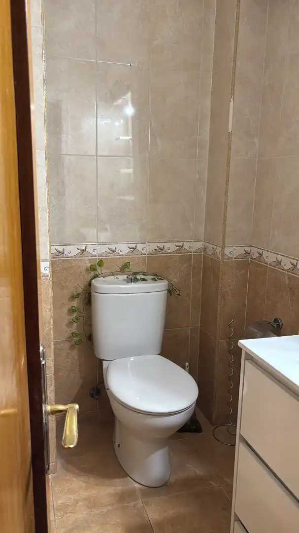Bathroom of Flat for rent in Vigo   with Terrace, Furnished and Oven