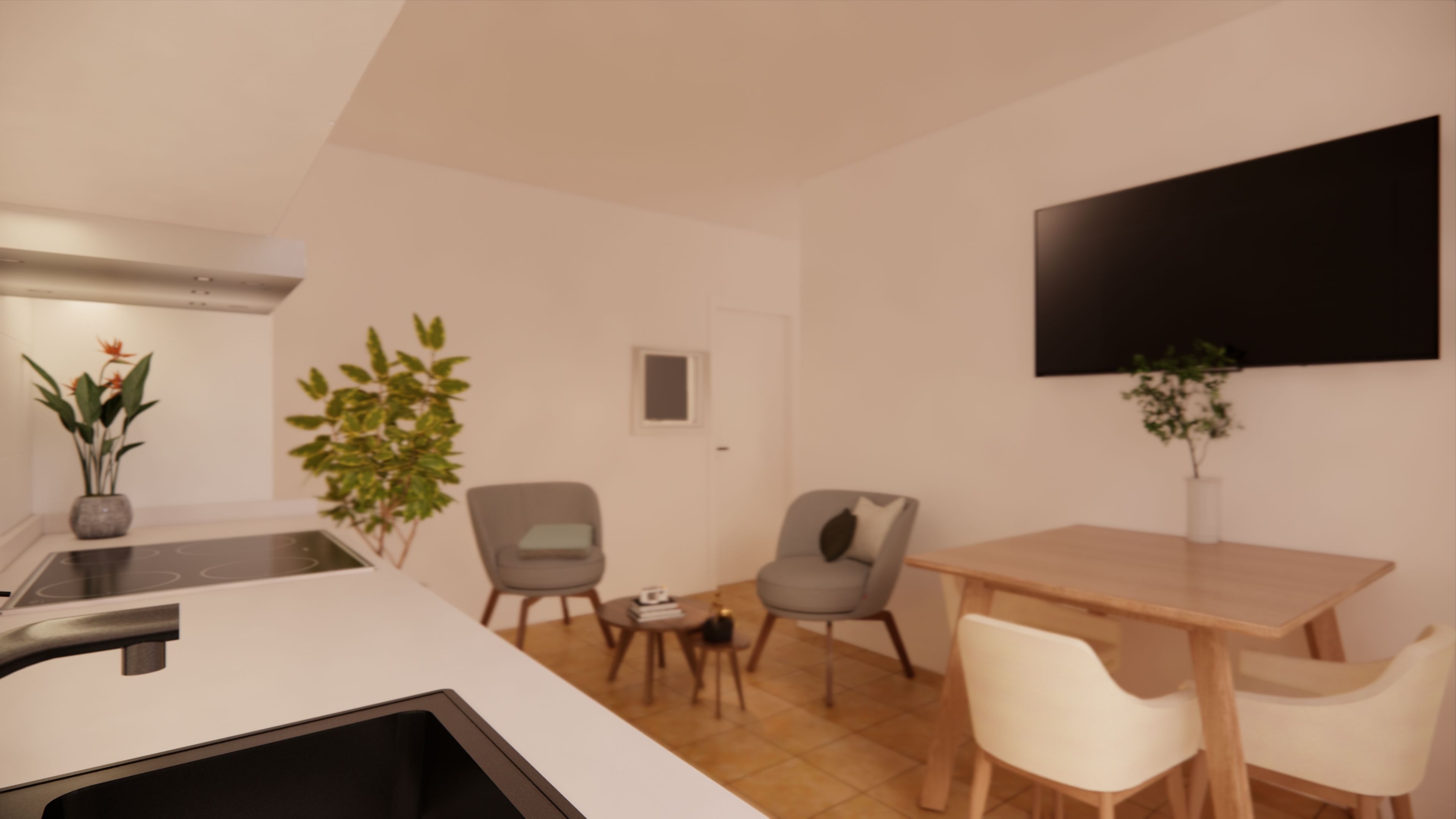 Living room of Flat for sale in Sant Boi de Llobregat