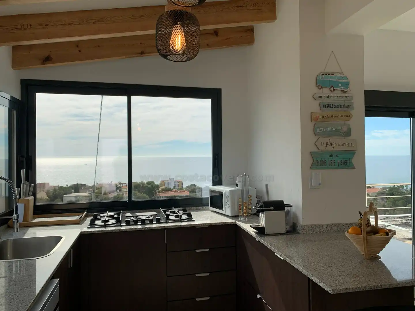 Cocina de Casa o chalet en venta en El Campello con Aire acondicionado, Jardín privado y Terraza