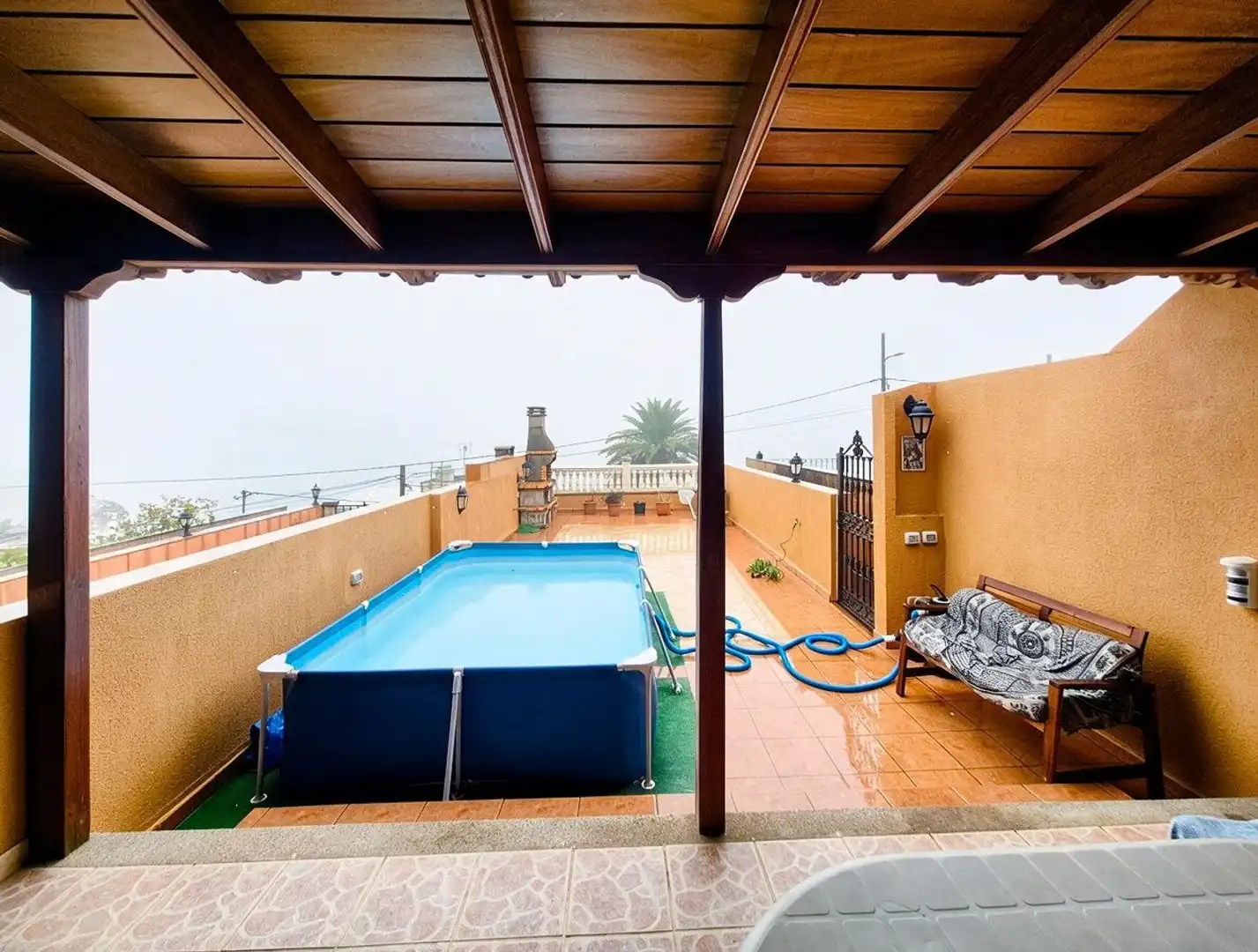 Swimming pool of Houses for sale in Arucas  with Private garden, Terrace and Storage room