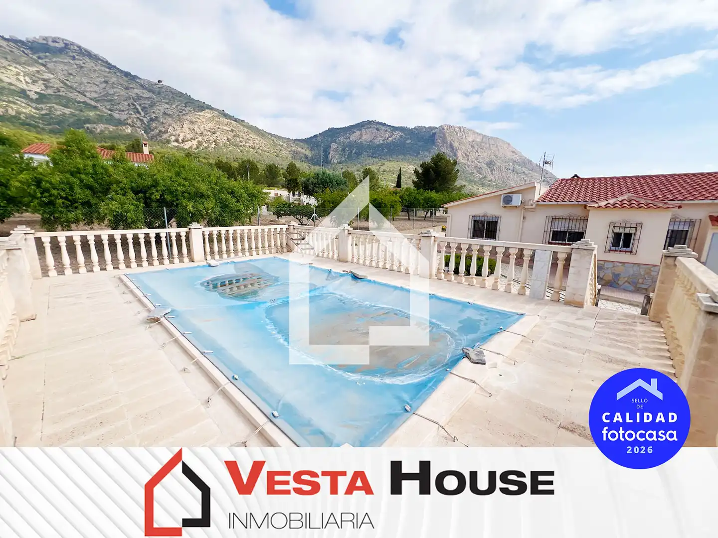 Vista exterior de Casa o chalet en venta en Tibi con Jardín privado, Terraza y Trastero