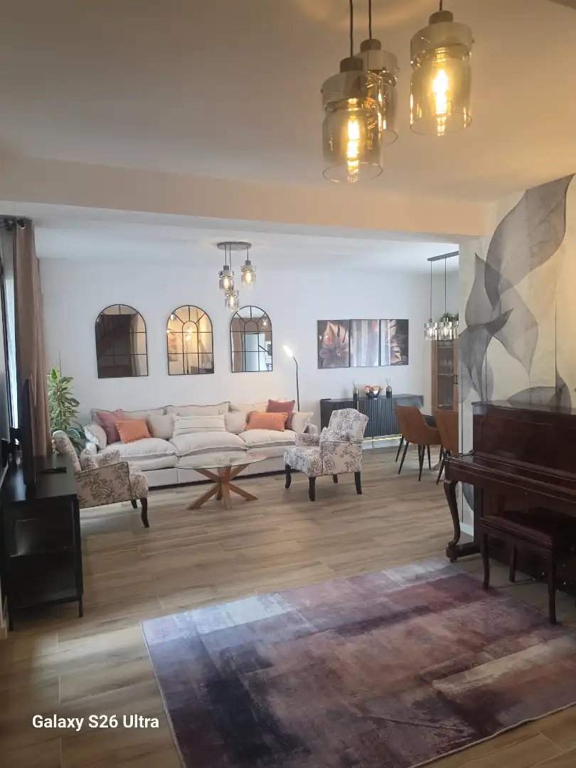 Living room of Houses for rent in Biescas  with Air Conditioner, Heating and Private garden