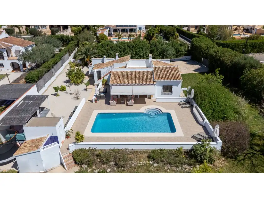 Exterior view of Houses for sale in Jávea / Xàbia  with Air Conditioner, Heating and Swimming Pool