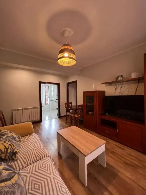 Living room of Flat for rent in Gijón   with Heating and Terrace