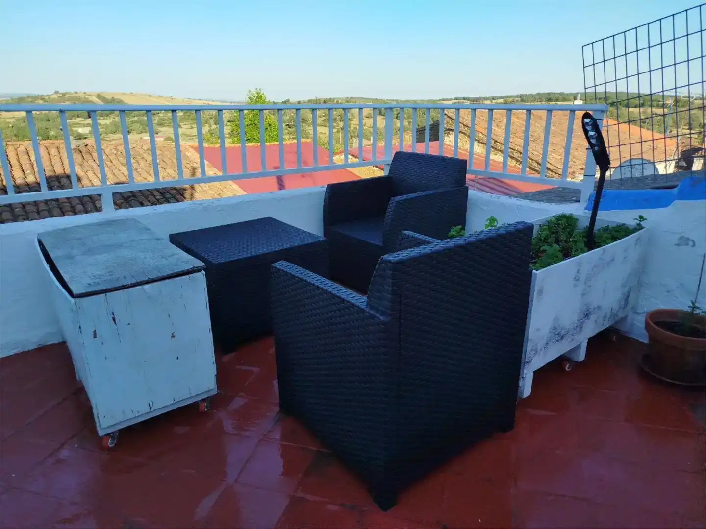 Terrace of Flat for sale in San Vitero  with Storage room and Furnished
