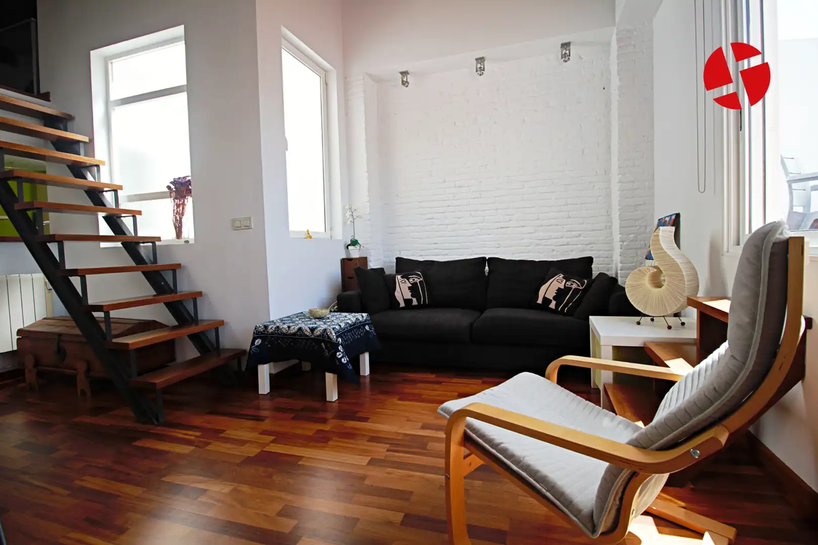 Sala d'estar de Àtic en venda en Valencia amb Aire condicionat, Calefacció i Parquet