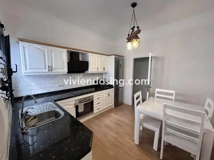 Cocina de Piso de alquiler en La Orotava con Parquet, Amueblado y Horno
