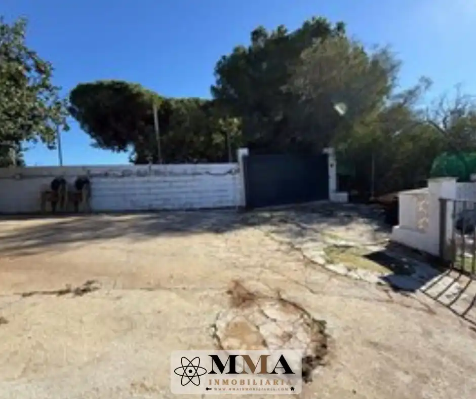 Vista exterior de Finca rústica en venta en Gibraleón con Aire acondicionado, Terraza y Piscina