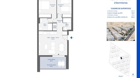 Photo 2 from new construction home in Flat for sale in Resistiré  Parcela L  Pp Caleta Mª Luisa, Arico, Santa Cruz de Tenerife