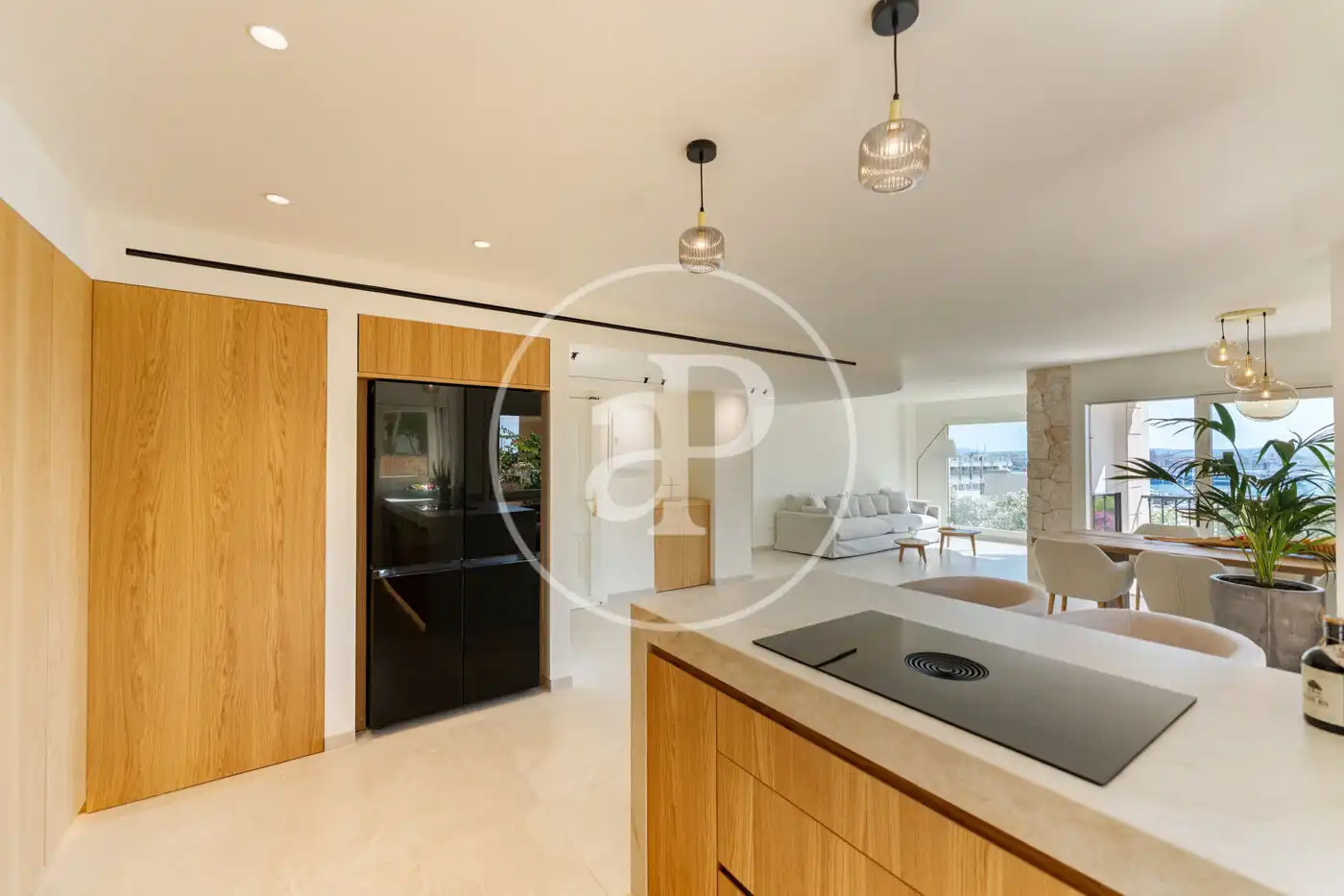 Cocina de Piso en venta en  Palma de Mallorca con Aire acondicionado, Calefacción y Jardín privado
