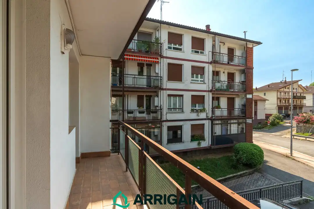 Terrasse von Wohnung zum Verkauf in Hernani mit Heizung, Terrasse und Alarm