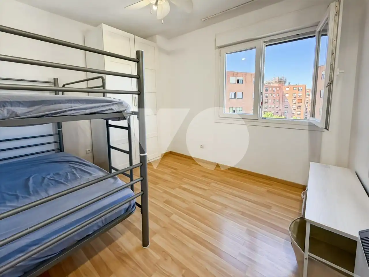Bedroom of Flat for rent in Madrid  with Air Conditioner, Heating and Terrace