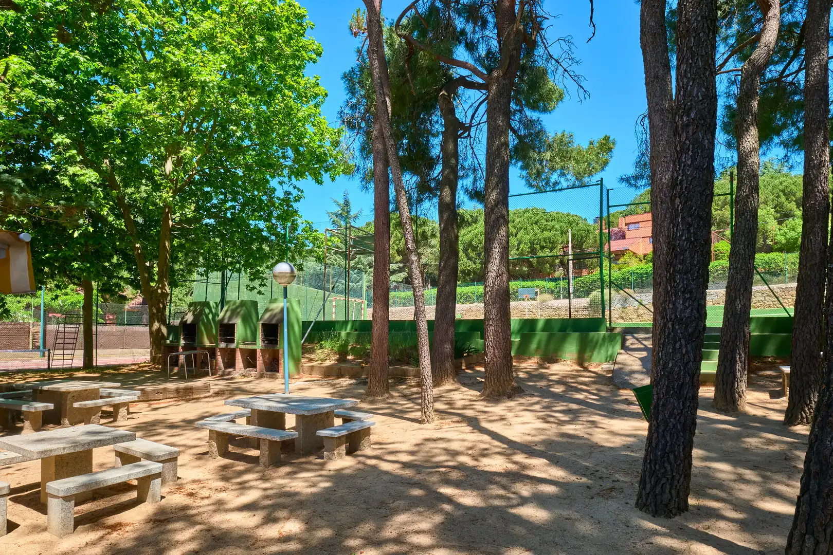 Garten von Wohnung zum Verkauf in Collado Mediano mit Heizung, Terrasse und Abstellraum