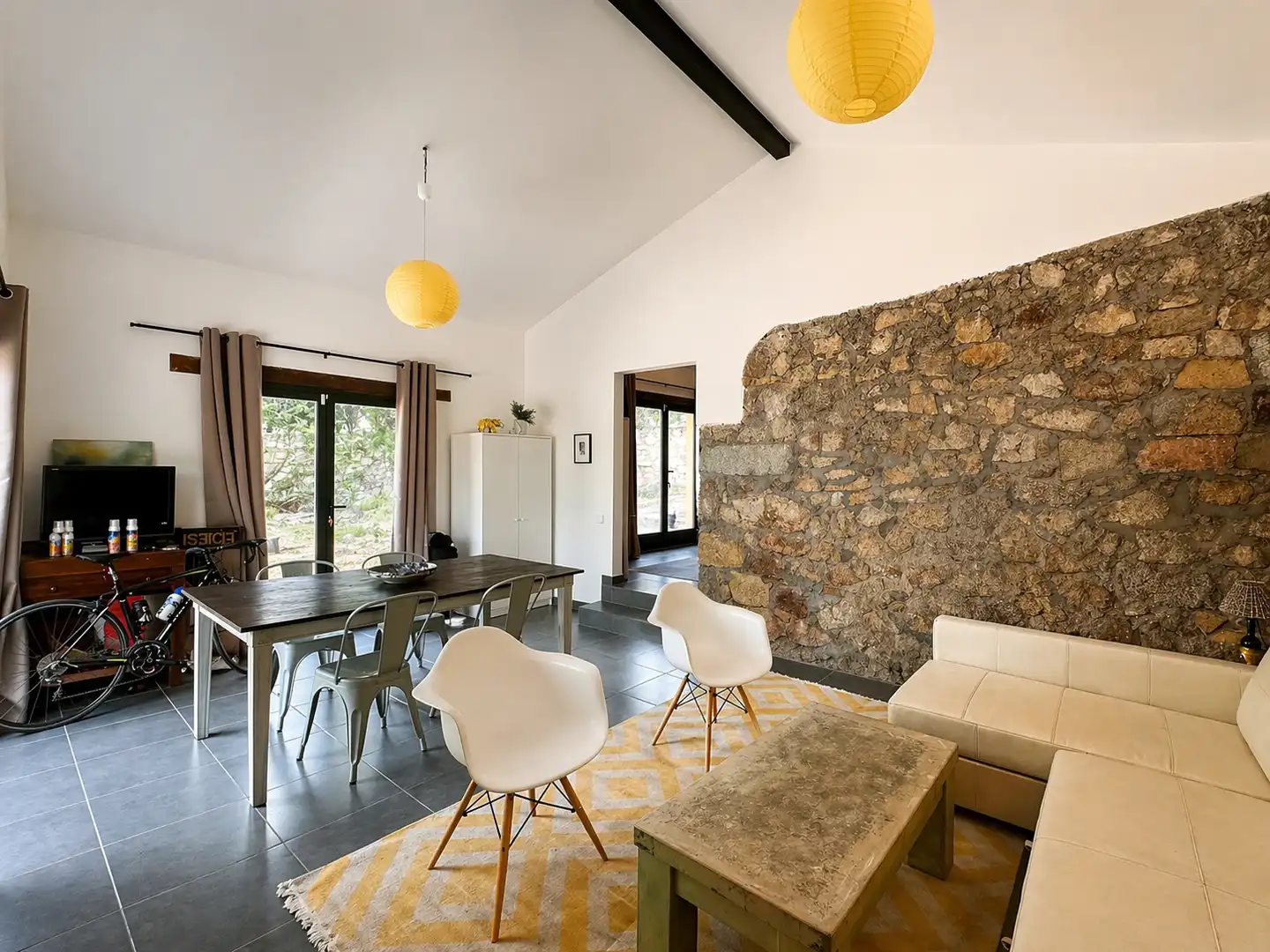 Sala d'estar de Casa o xalet de lloguer en Torrelodones amb Moblat