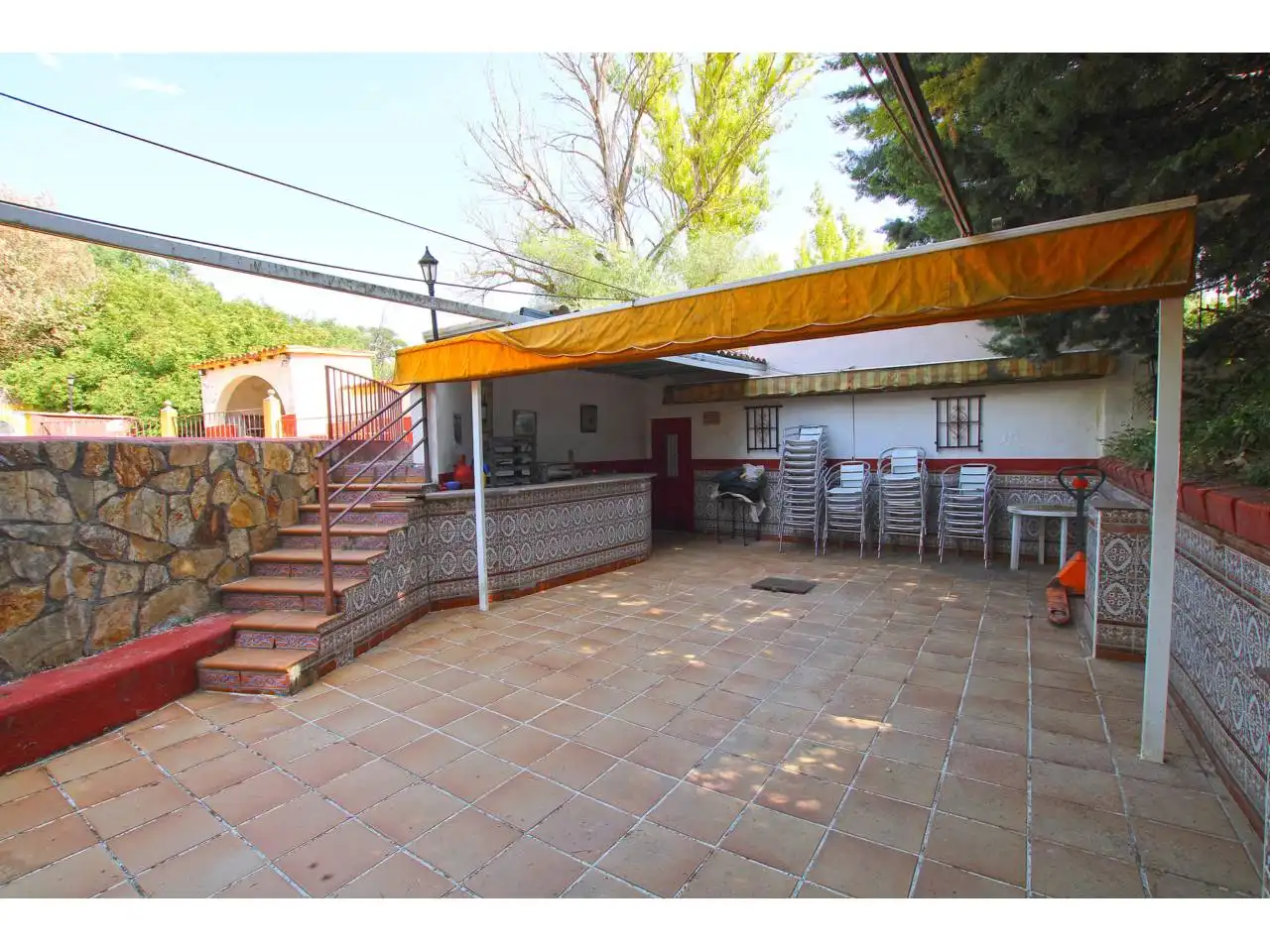 Terraza de Terreno en venta en Valdegrudas, Guadalajara
