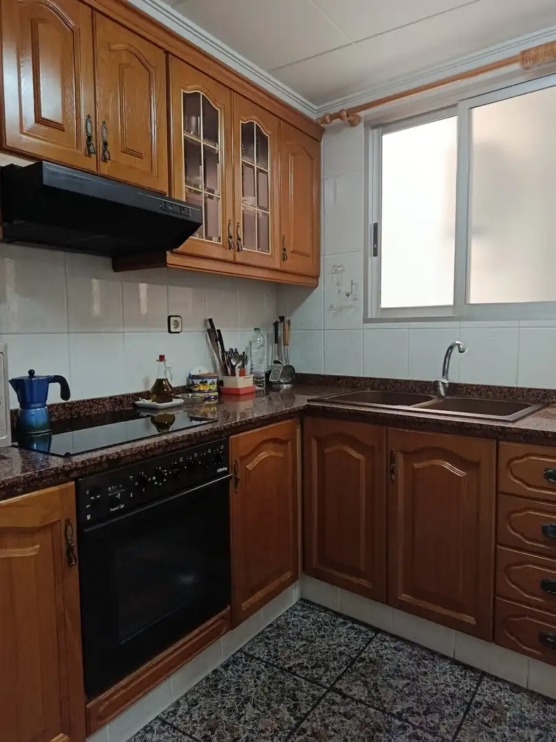 Kitchen of Flat for sale in Cullera  with Air Conditioner and Balcony