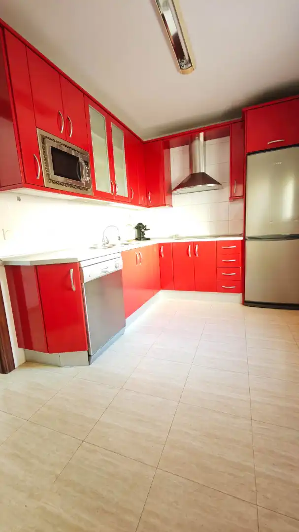 Kitchen of Attic for sale in Roquetas de Mar  with Air Conditioner, Terrace and Furnished