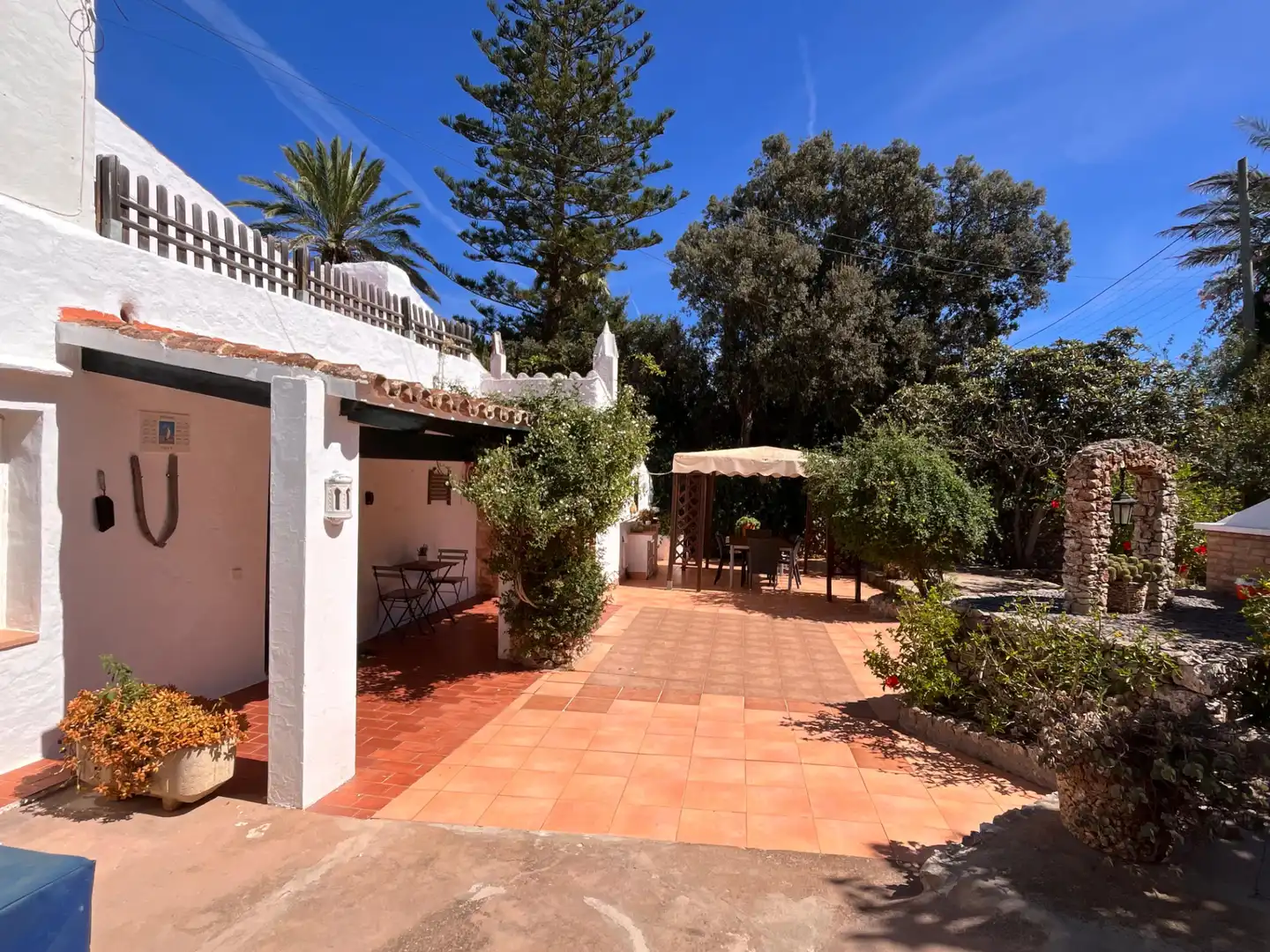Jardín de Finca rústica en venta en Es Castell con Aire acondicionado, Calefacción y Jardín privado
