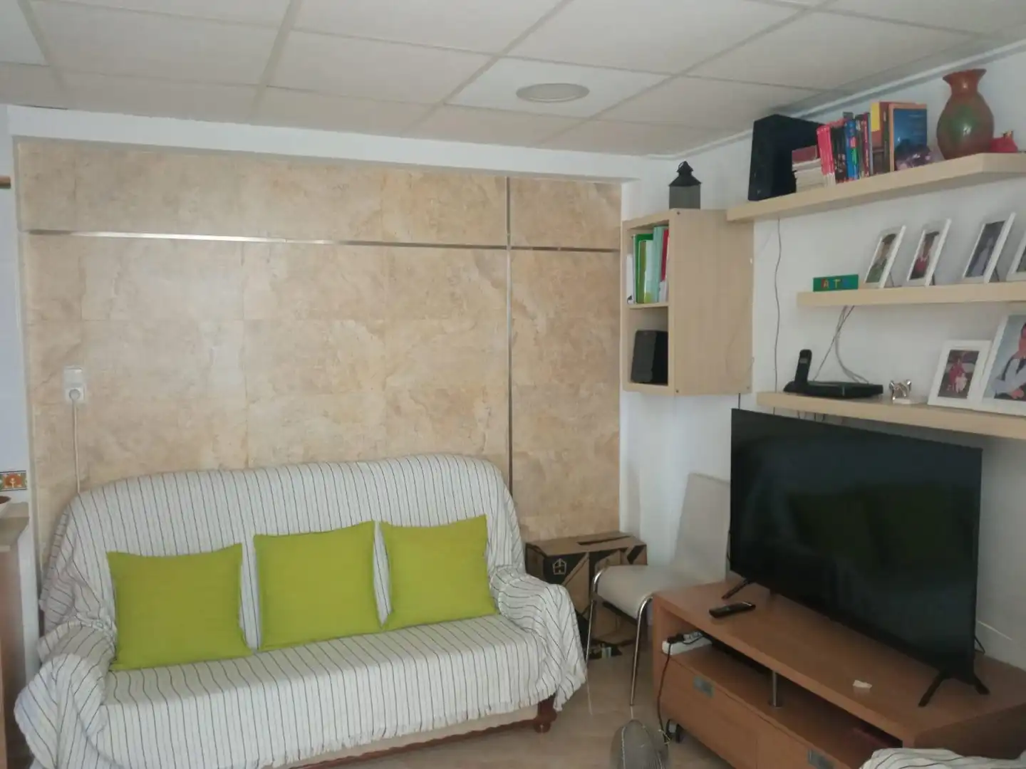 Sala d'estar de Pis en venda en Casco Urbano