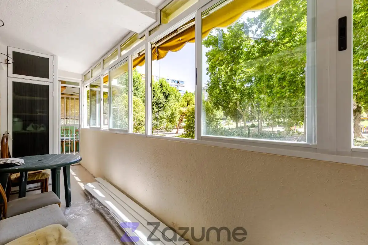 Terraza de Piso de alquiler en Móstoles con Calefacción, Parquet y Terraza