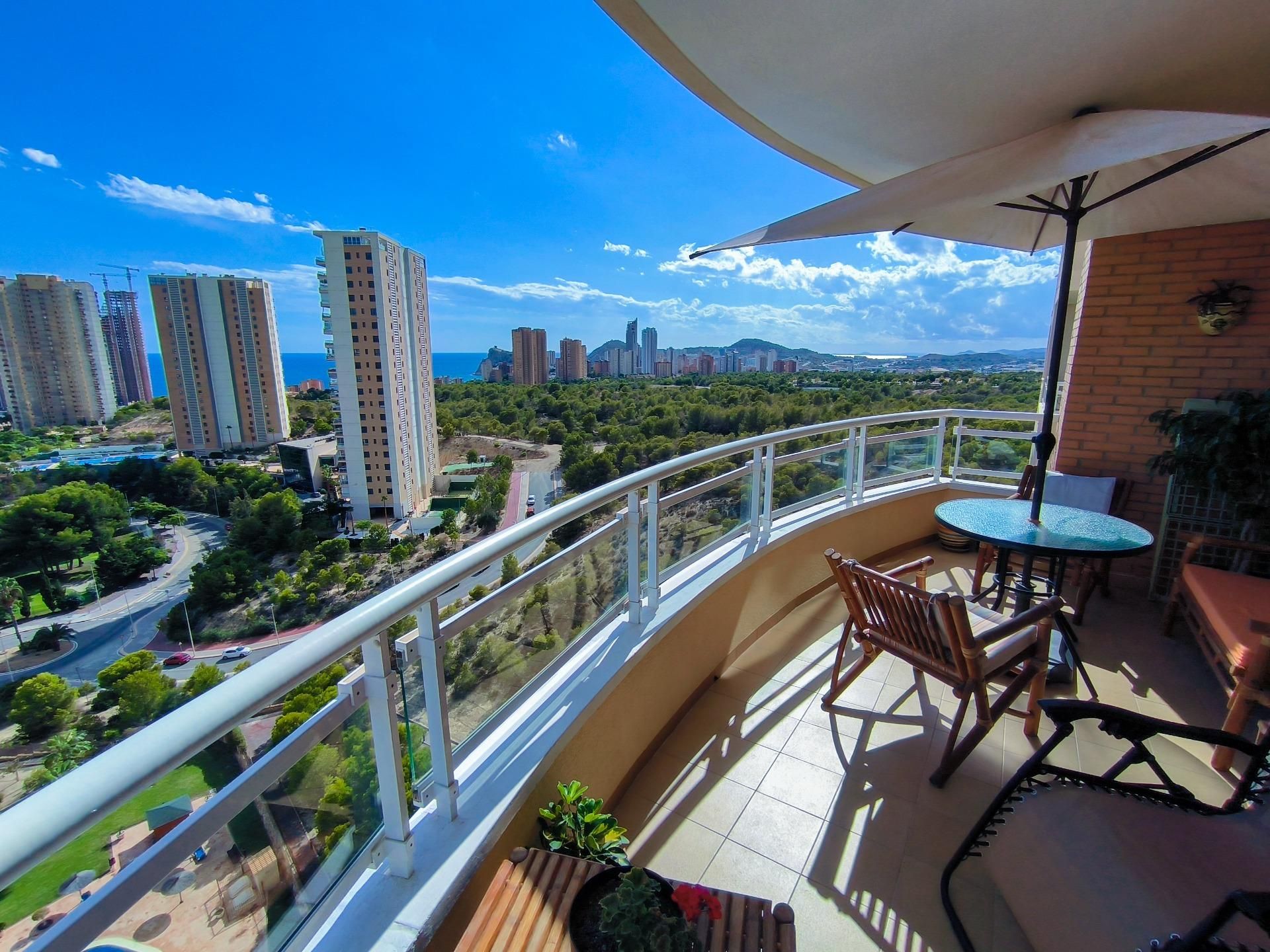 Terrace of Apartment for sale in Benidorm  with Private garden, Terrace and Balcony