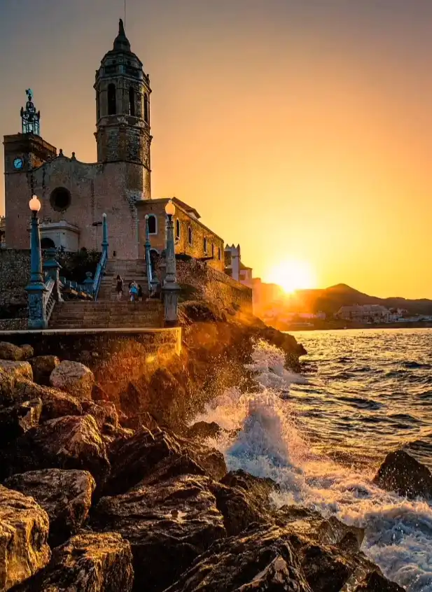 Außenansicht von Geschaftsraum zur Miete in Sitges mit Klimaanlage