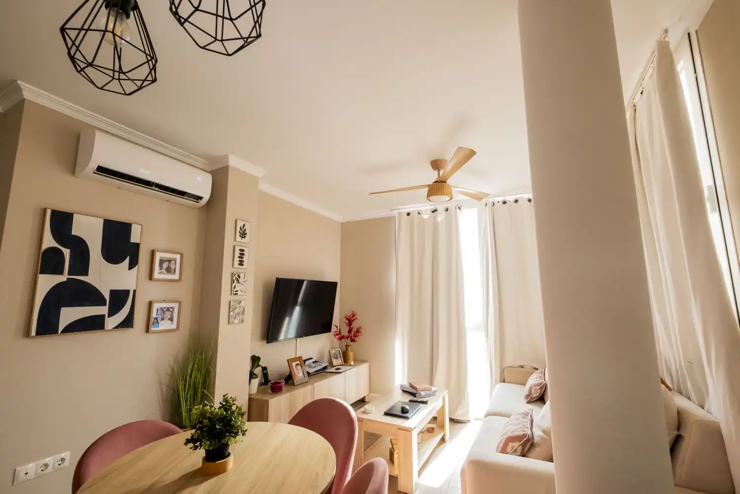 Sala de estar de Apartamento en venta en Málaga con Aire acondicionado, Calefacción y Trastero