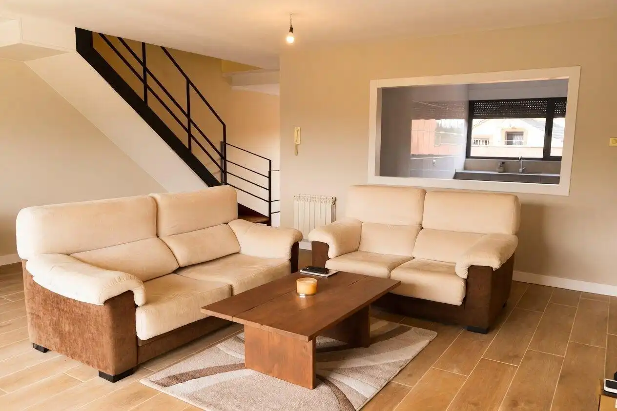 Living room of Houses for sale in Valdefresno, León