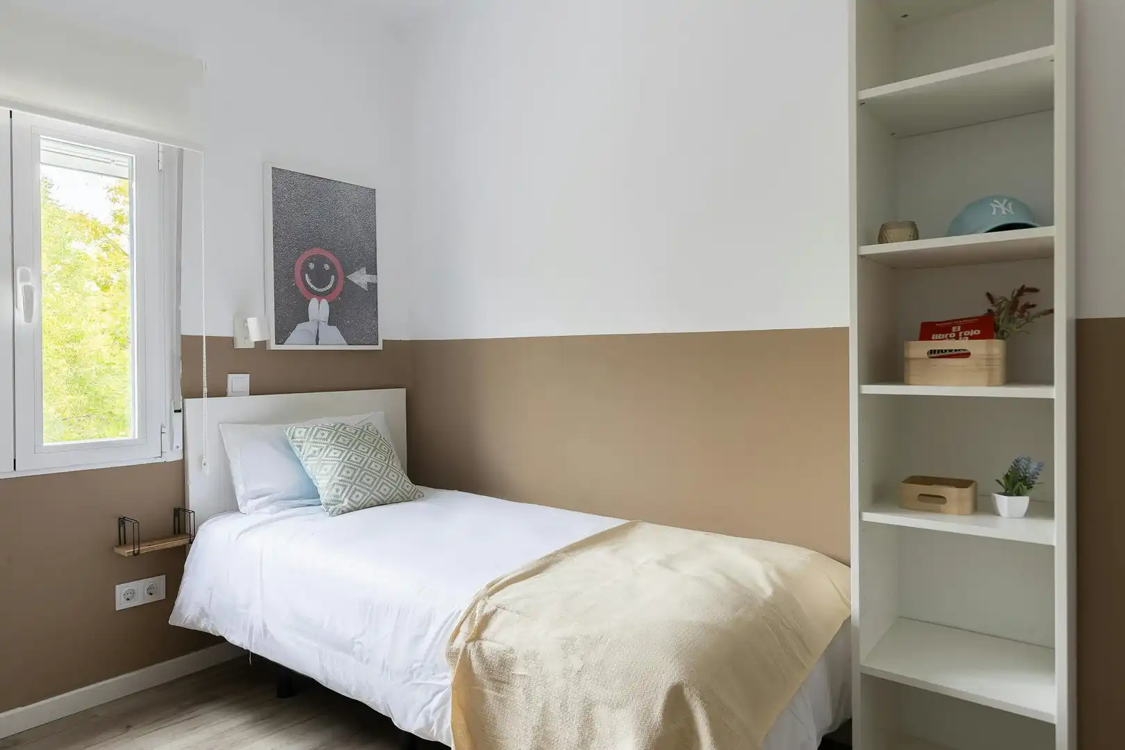 Bedroom of Flat for rent in Getafe  with Heating, Furnished and Washing machine