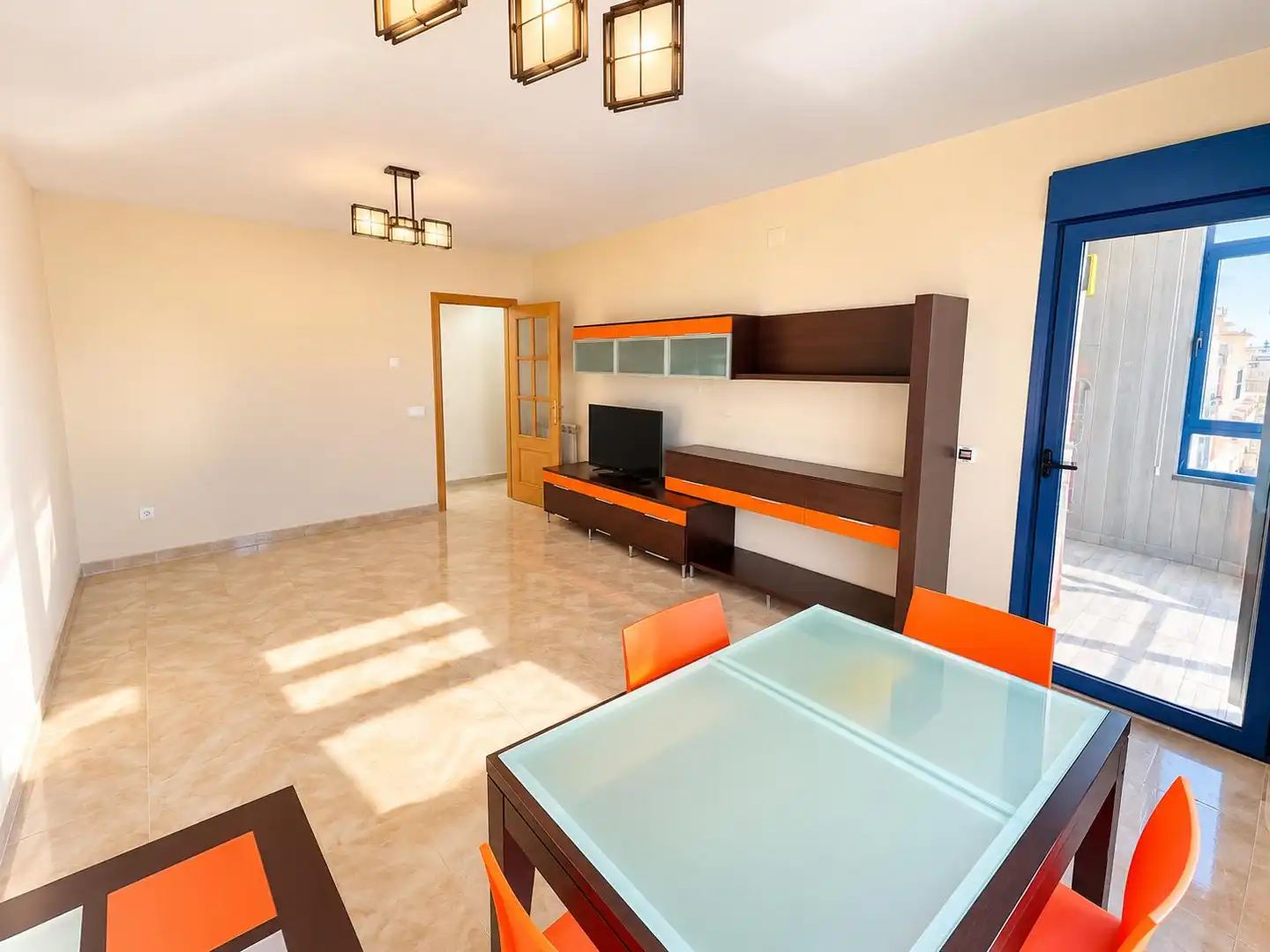 Sala de estar de Ático en venta en La Guija