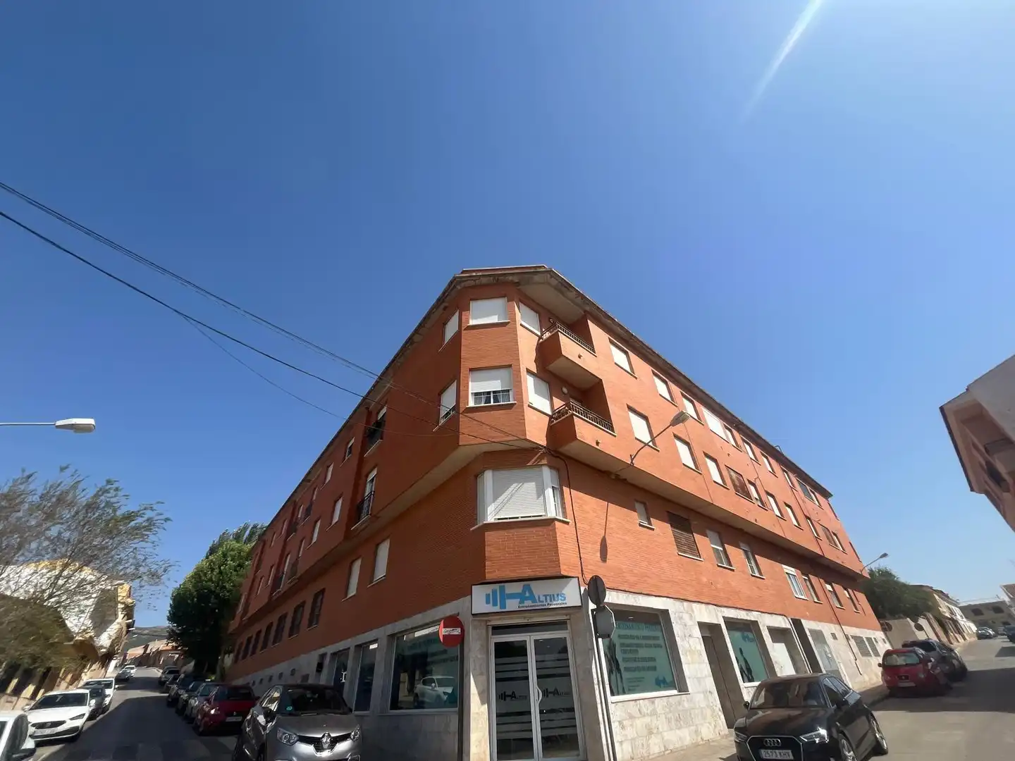 Vista exterior de Planta baja en venta en Villarrubia de los Ojos con Calefacción, Terraza y Amueblado