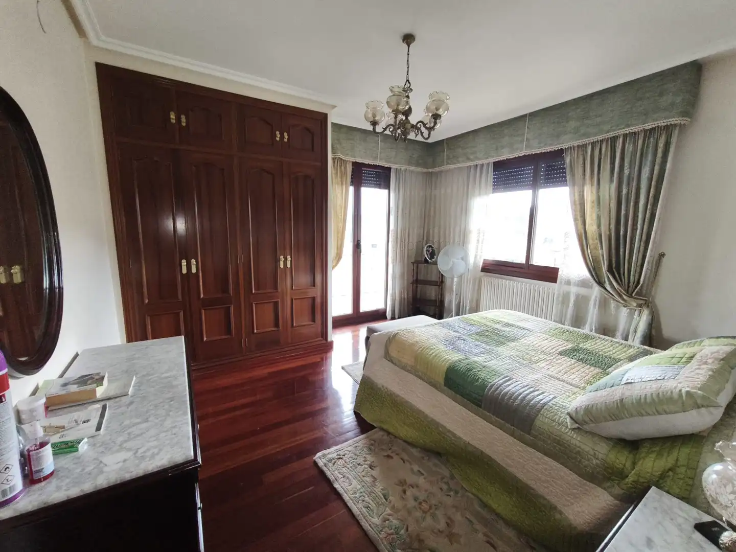 Bedroom of Houses for sale in Ourense Capital   with Heating, Private garden and Parquet flooring