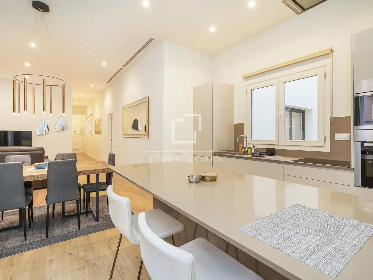 Cocina de Piso en venta en Barcelona con Aire acondicionado, Calefacción y Parquet