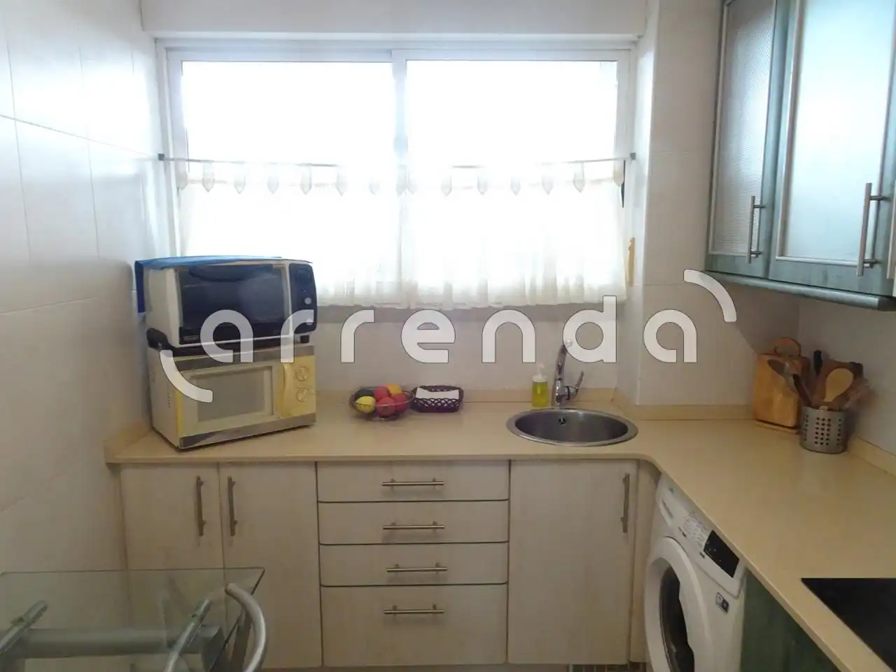 Küche von Wohnung zur Miete in Santander mit Heizung, Terrasse und Möbliert