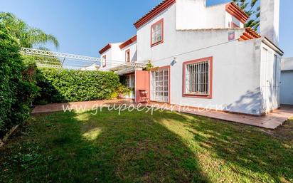 Garden of Single-family semi-detached for sale in Espartinas  with Air Conditioner