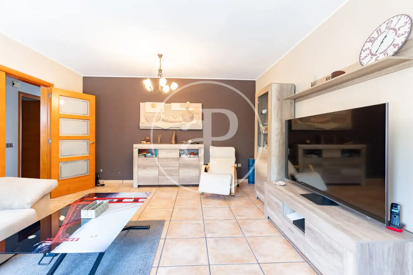 Sala de estar de Casa o chalet en venta en Terrassa con Aire acondicionado, Calefacción y Jardín privado