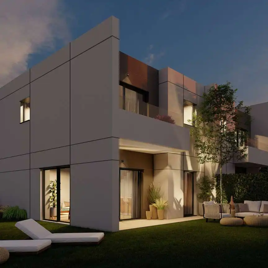 Vista exterior de Casa o xalet en venda en Navalcarnero amb Aire condicionat, Calefacció i Jardí privat