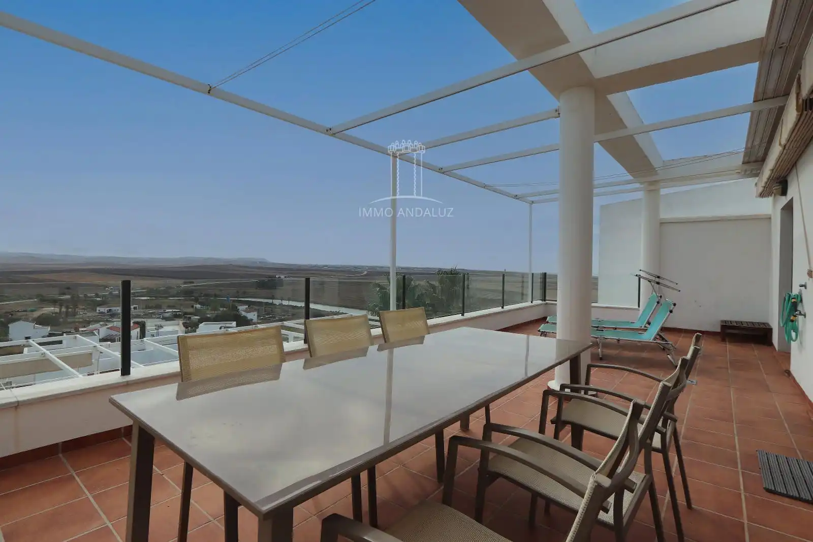 Terrasse von Wohnung zum Verkauf in Conil de la Frontera mit Klimaanlage, Heizung und Terrasse