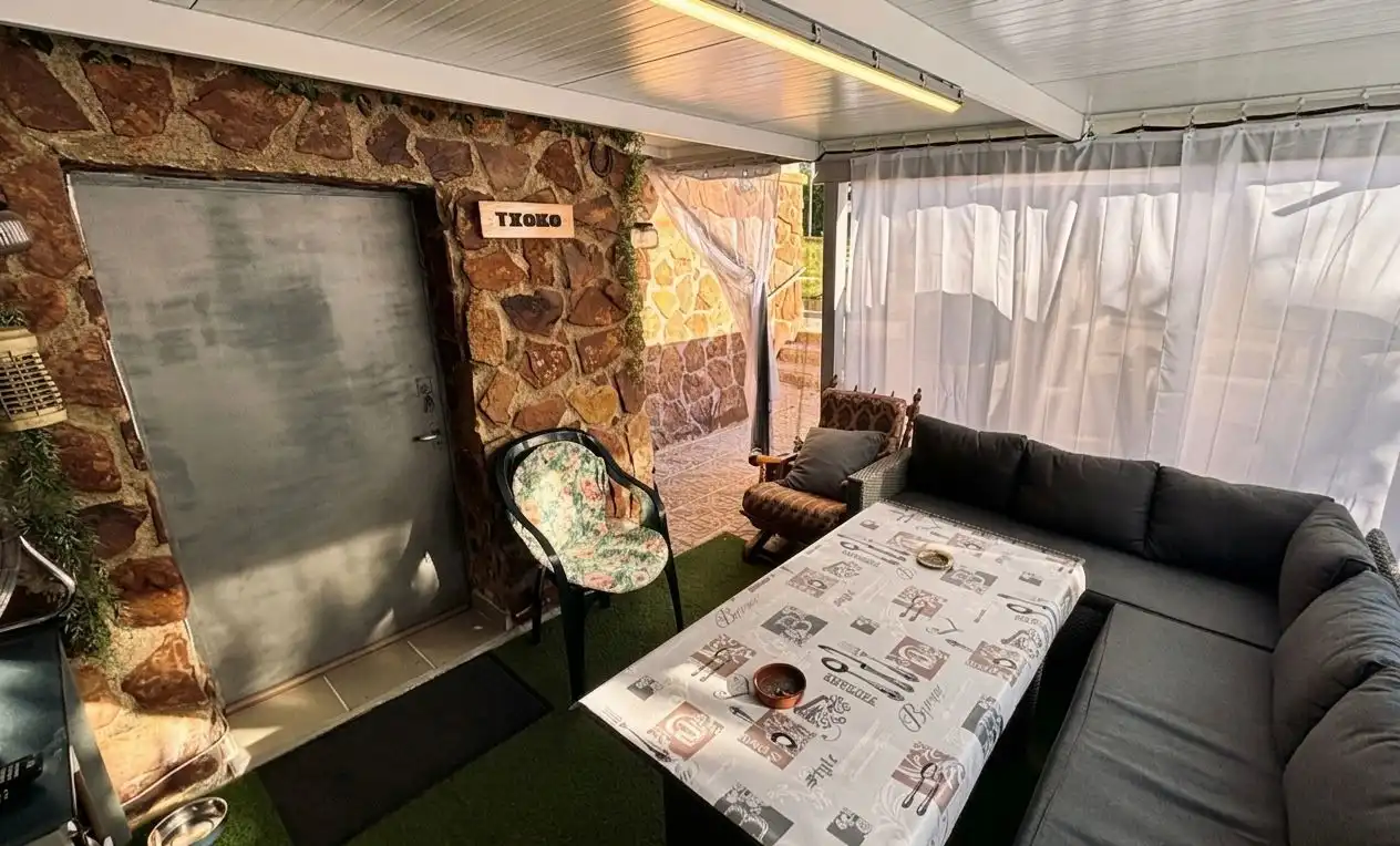 Terraza de Casa o chalet en venta en El Casar de Escalona con Aire acondicionado, Calefacción y Jardín privado