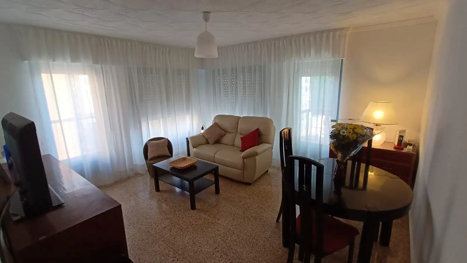 Sala d'estar de Pis en venda en Alicante / Alacant amb Moblat