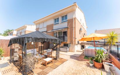 Garten von Einfamilien-Reihenhaus zum verkauf in Cubas de la Sagra mit Klimaanlage, Terrasse und Schwimmbad