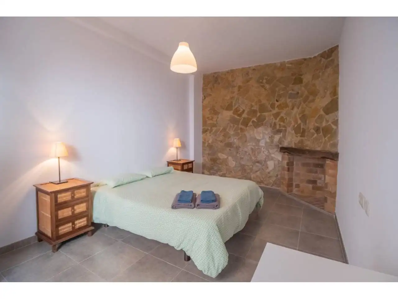 Schlafzimmer von Wohnung zum Verkauf in  Palma de Mallorca mit Klimaanlage, Terrasse und Möbliert