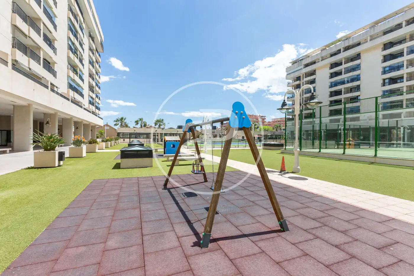 Terraza de Piso en venta en Alboraya con Aire acondicionado, Calefacción y Jardín privado