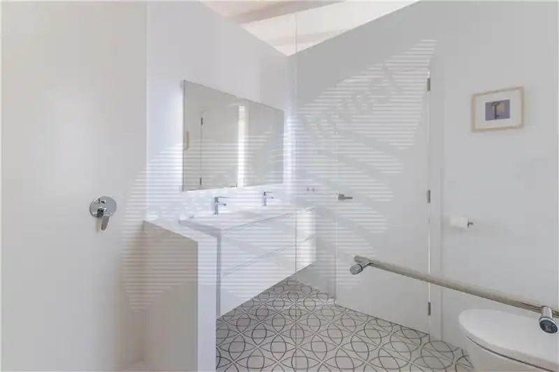 Baño de Casa o chalet de alquiler en Selva con Aire acondicionado, Terraza y Trastero