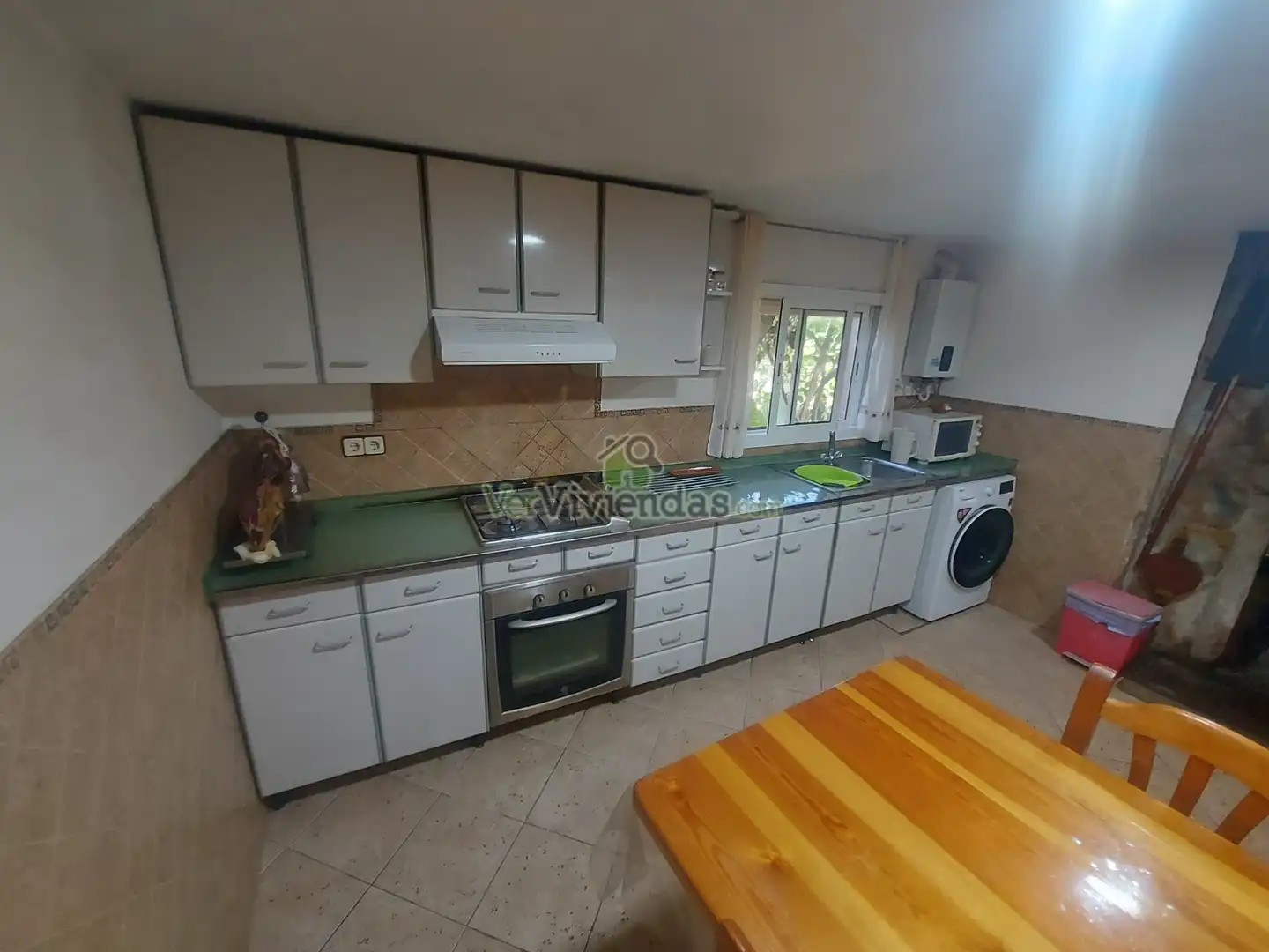 Cuina de Casa o xalet en venda en Piera amb Calefacció, Jardí privat i Terrassa